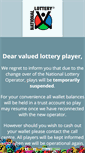 Mobile Screenshot of lotto.pnp.co.za